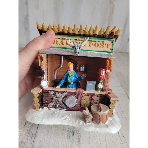 Lemax Deerfield Creek Trading Post Snow Village accessories - Picture 6 of 7